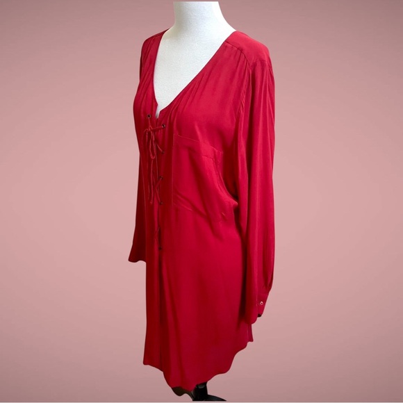 Love & Legend Red Tunic Dress~Size 14 - Picture 2 of 11